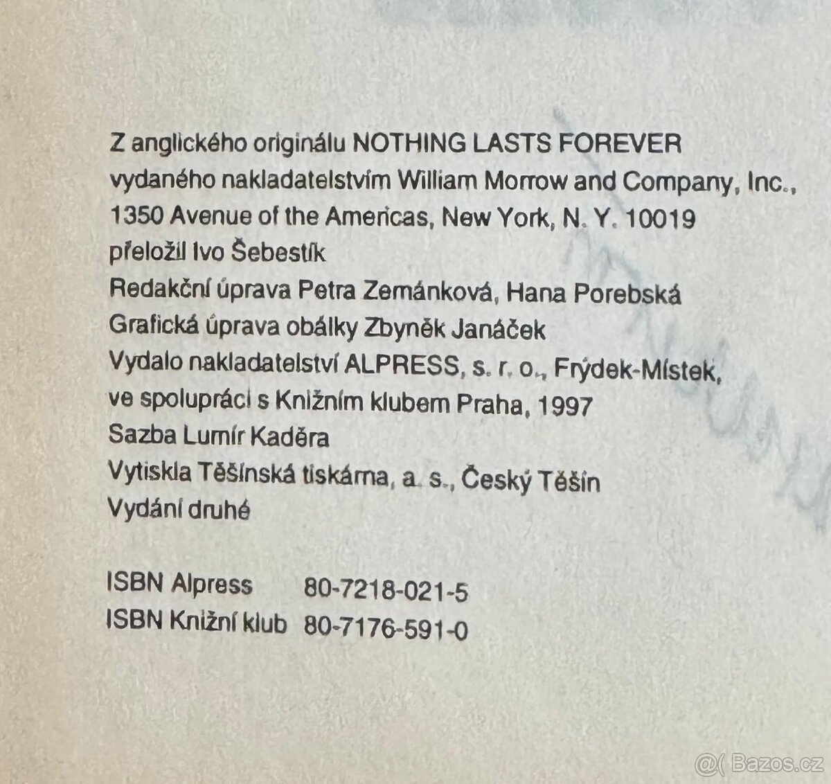 Nic netrvá věčně (Sidney Sheldon) - 2