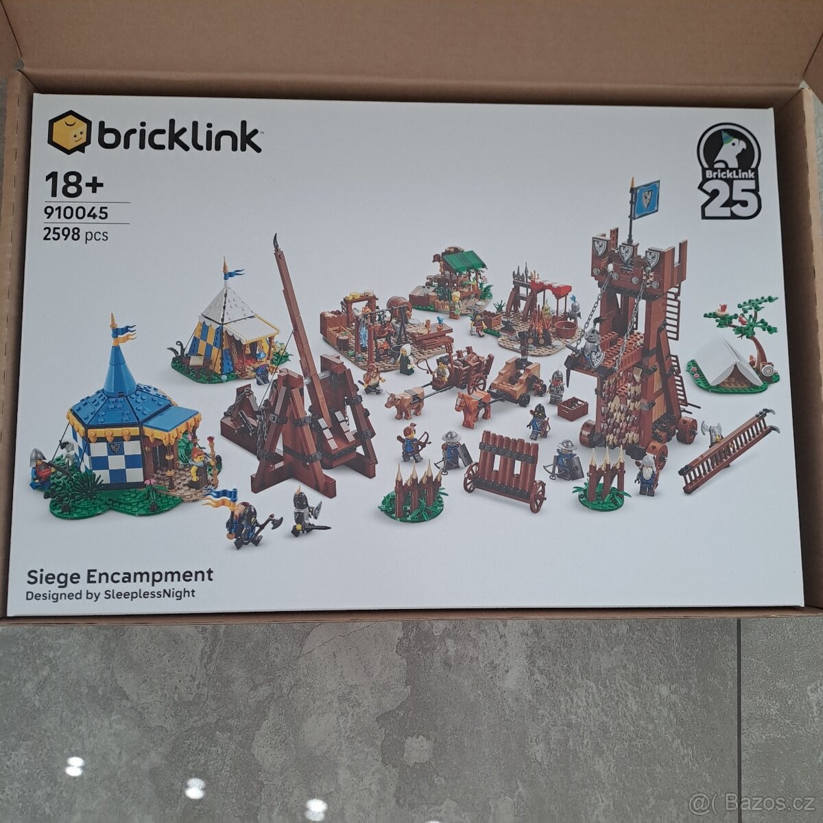 Lego Bricklink 910045 Siege Encampment - Obléhací tábor - 2