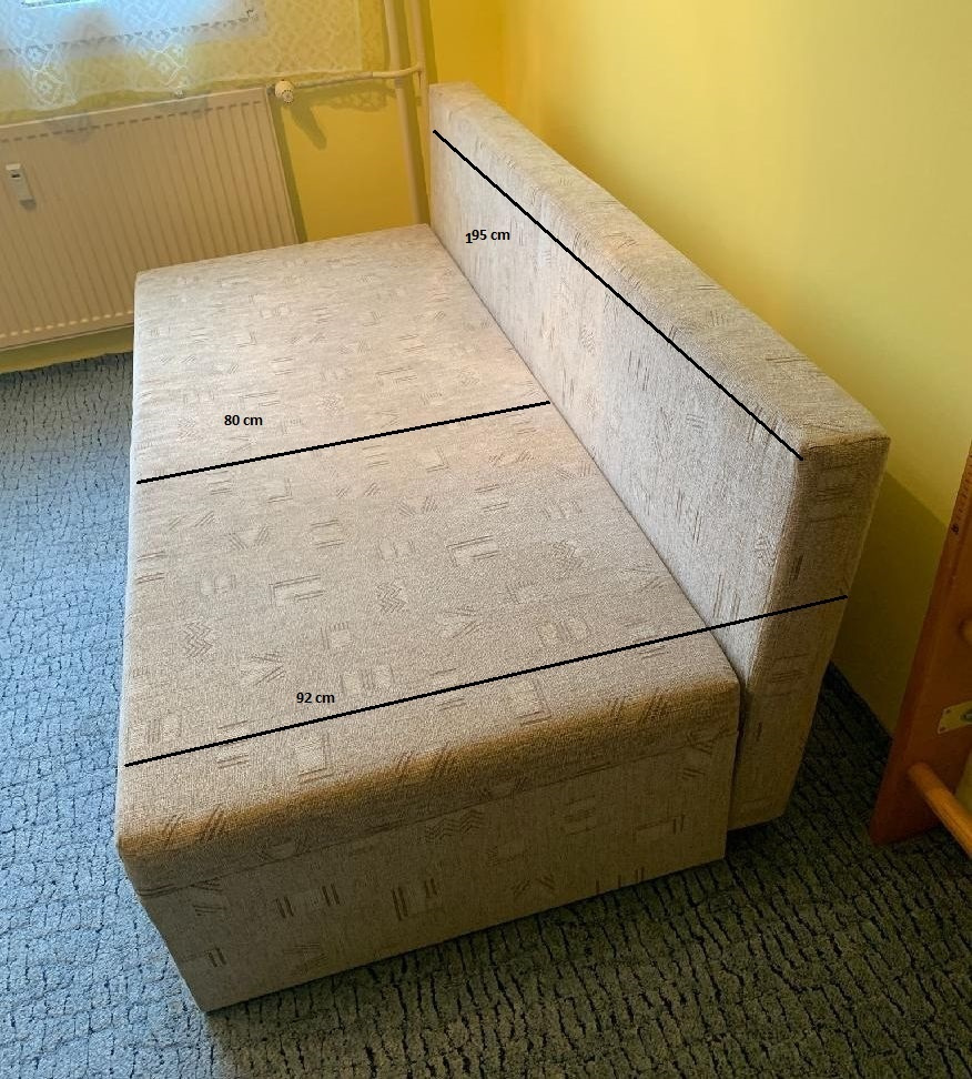 Rozkládací sedačka/gauč/válenda - 2