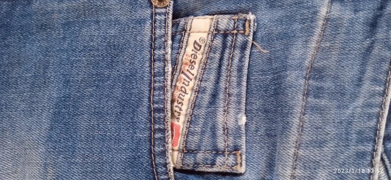 Originál rifle Diesel Industry Stretch. - 2