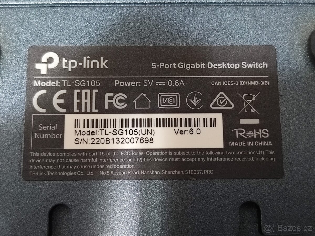 TP-Link TL-SG105 – 5-portový Gigabit Switch - 2