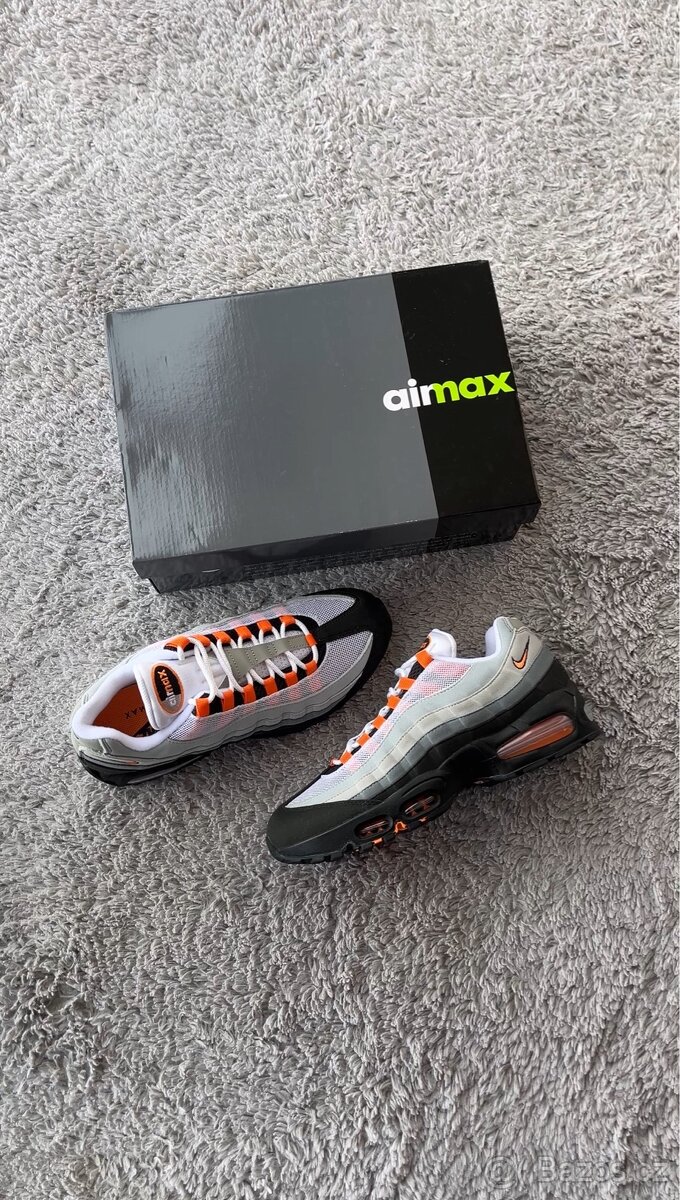 Air Max 95 OG Big Bubble Bright Mandarin 2025 - 2