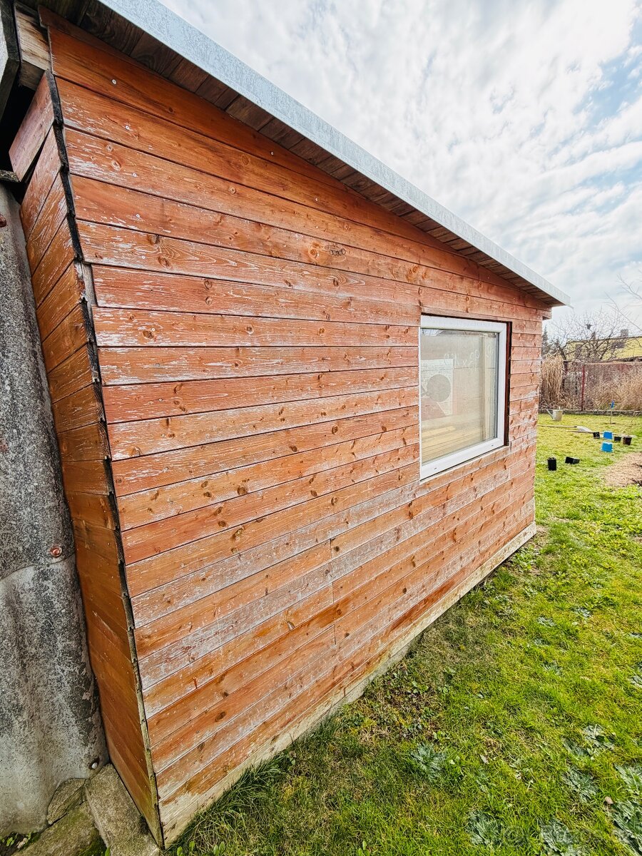 Dreveny zahradni domek - 2