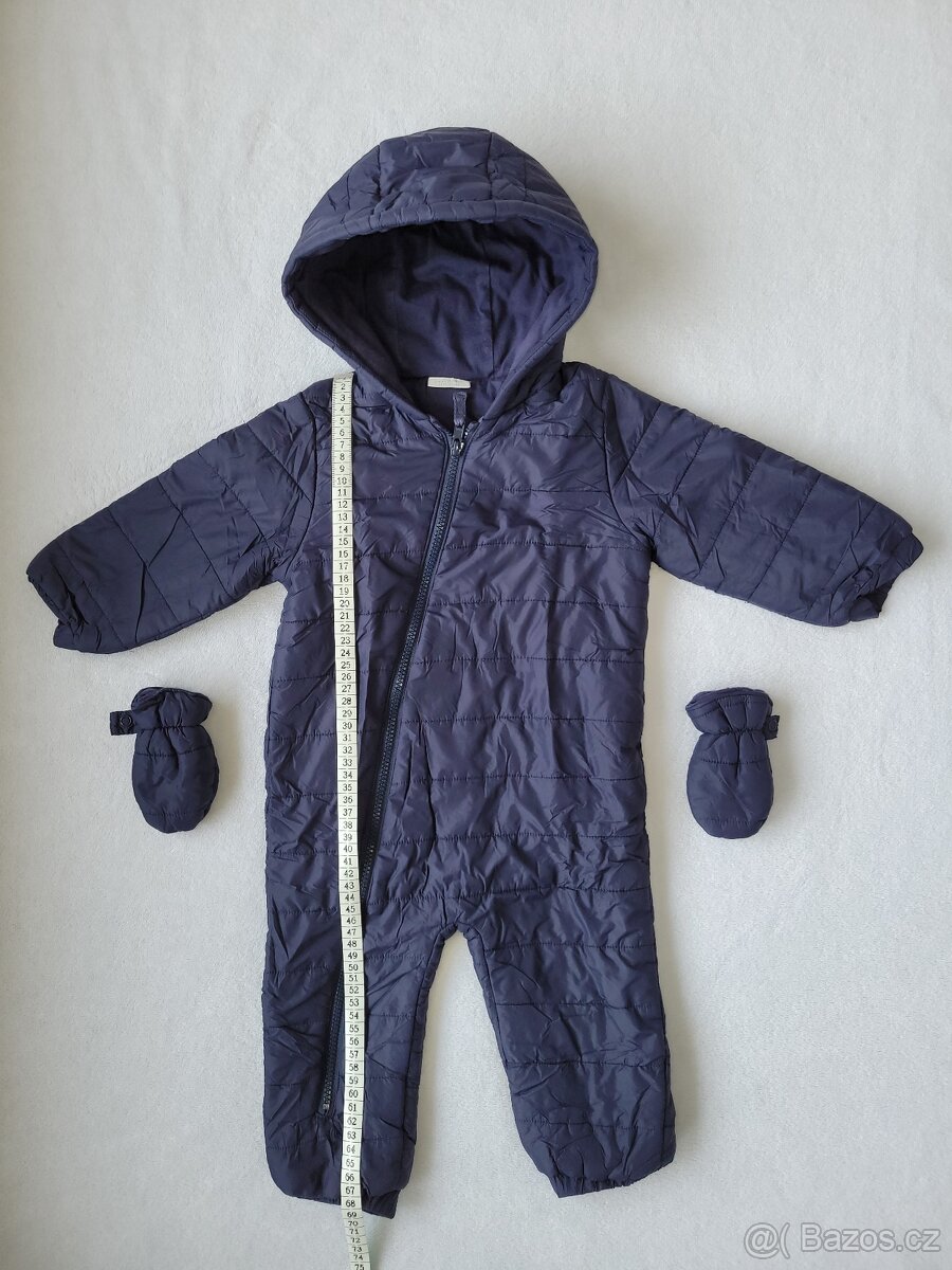 Zimní kombinéza Next - modrá - velikost 86 - 2