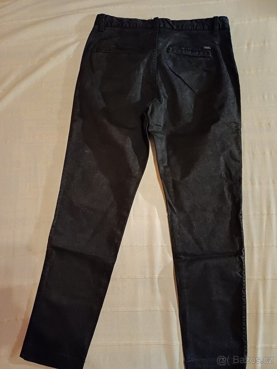 Černé chlapecké kalhoty - 2