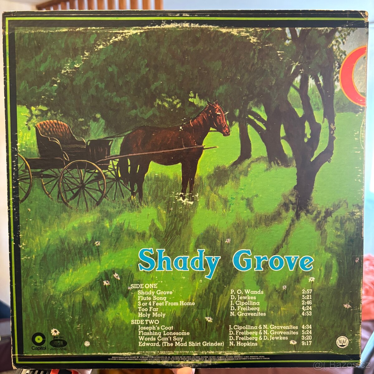 Quicksilver - Shady Grove. LP - 2