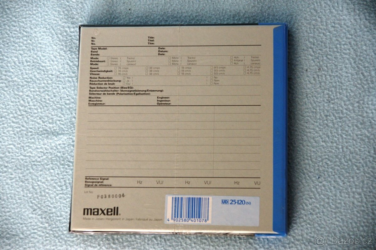 Maxell UD 25-90 (sealed), Hi-Output, Extended Range - 2