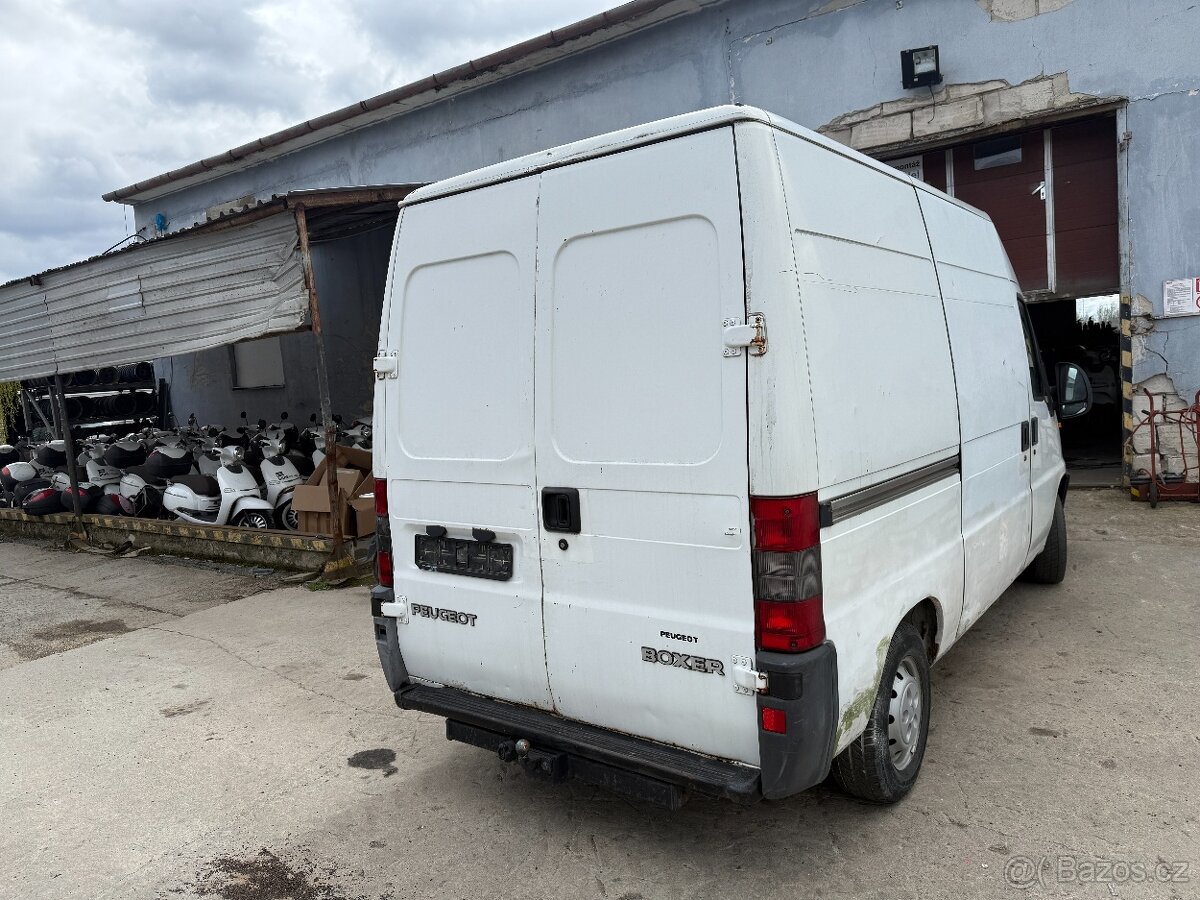 Náhradní díly - Peugeot Boxer 2.5D 63kW r.v. 2001 - 2