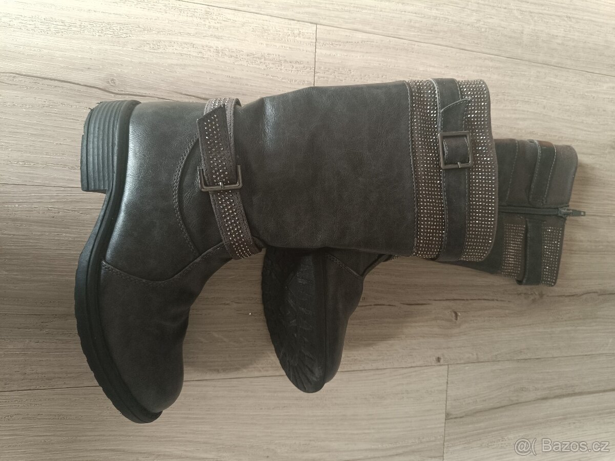 Dívčí kozačky velikost 32 - 2