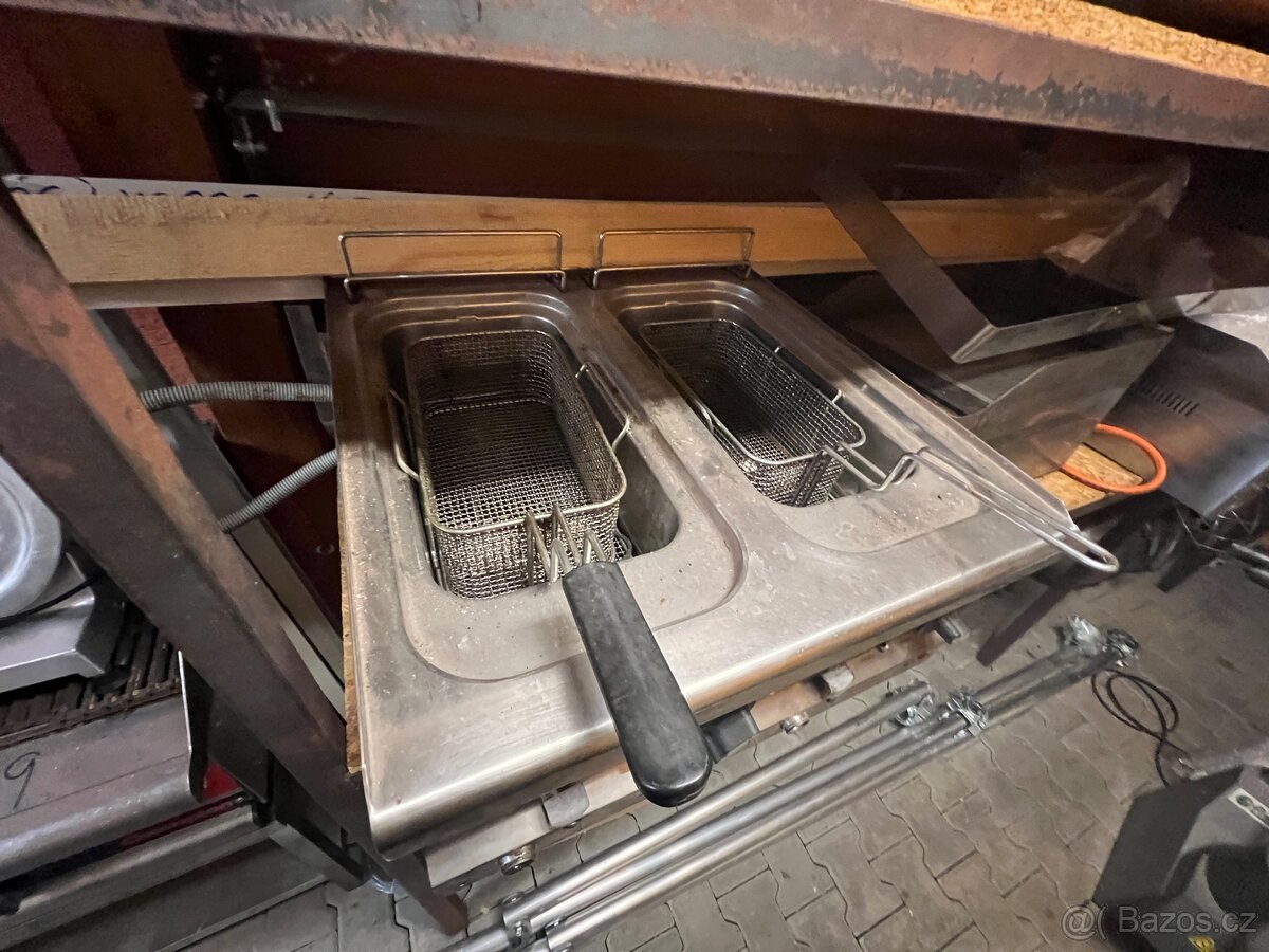Friteza dvojitá 400V SILKO 2x10L - 2