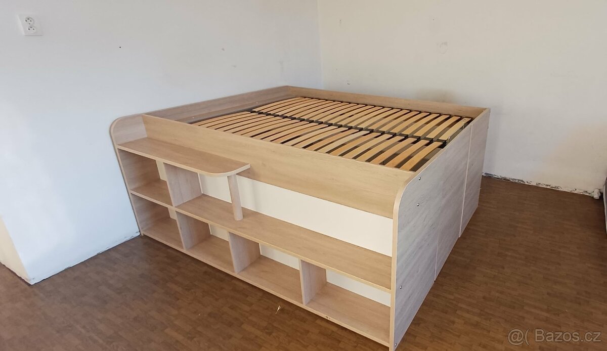 Postel s úložným prostorem - 2