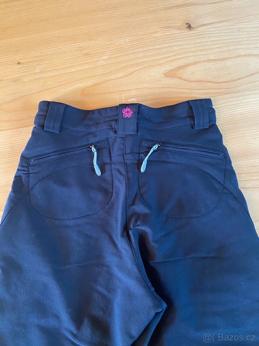 Kalhoty softshell Wlld roses - 2