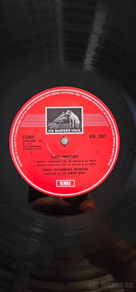 LP Elgar - Overtures - 2