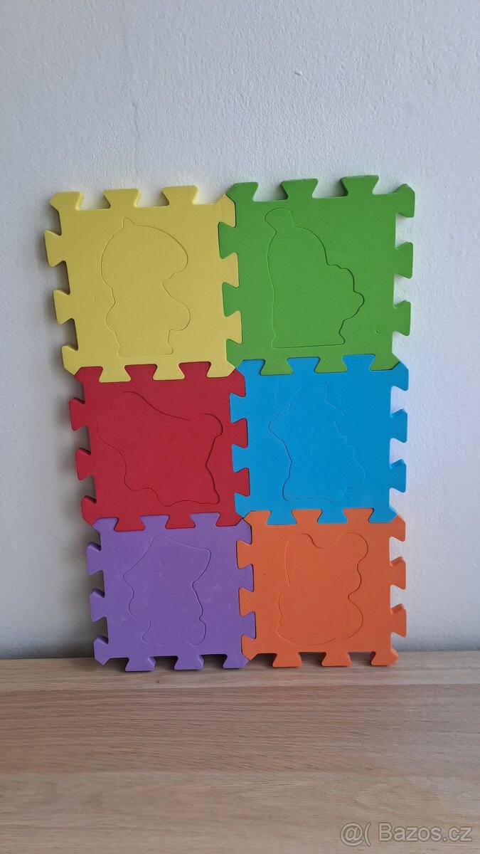 Pěnové puzzle - Krteček - 2