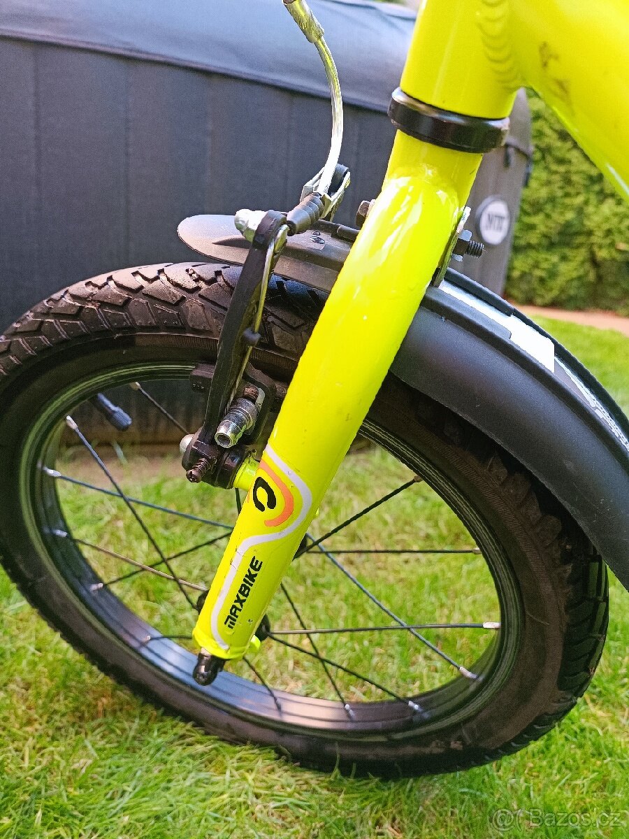 Dětské kolo Maxbike 16" balanční kolečka zdarma - 2