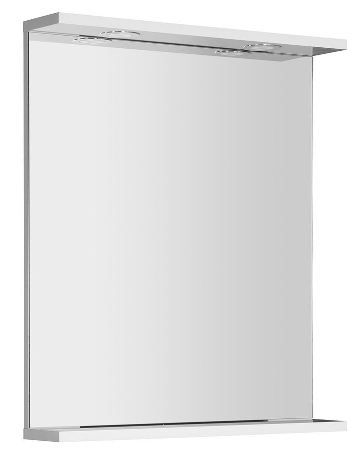 KORIN zrcadlo + 2 x závěsná skříňka bílá Uno - 2