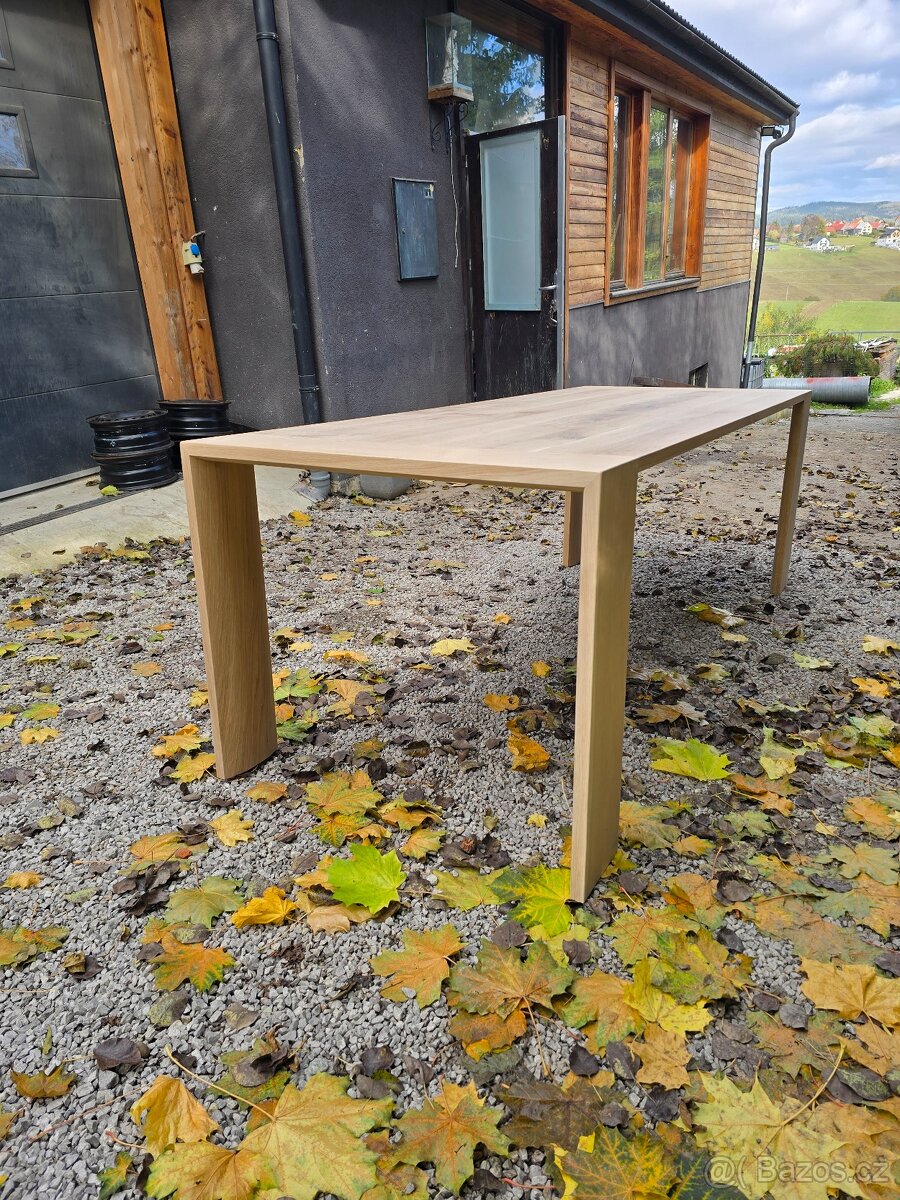 Masívny dubový stůl , 2200x880x750 - 2