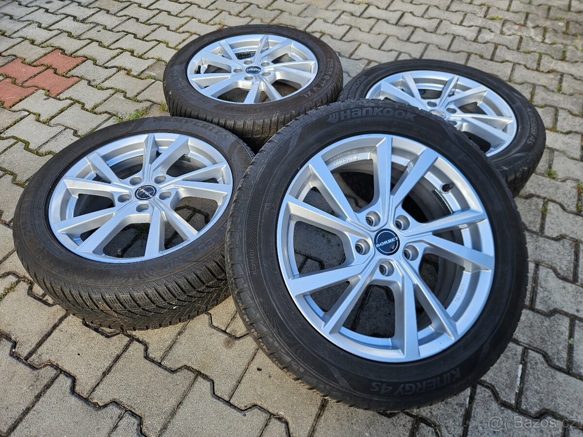 ALU Borbet 5x112 Zimní 215/55/17 - 2