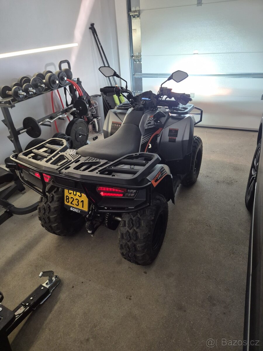 Čtyřkolka Goes Cooper 200 + přívěs + kufr – výborný stav