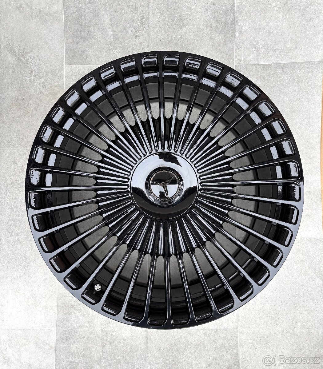 R21 21” Sl63 Maybach Kola Alu Mercedes R21 Černý Lesk - [24. - 2