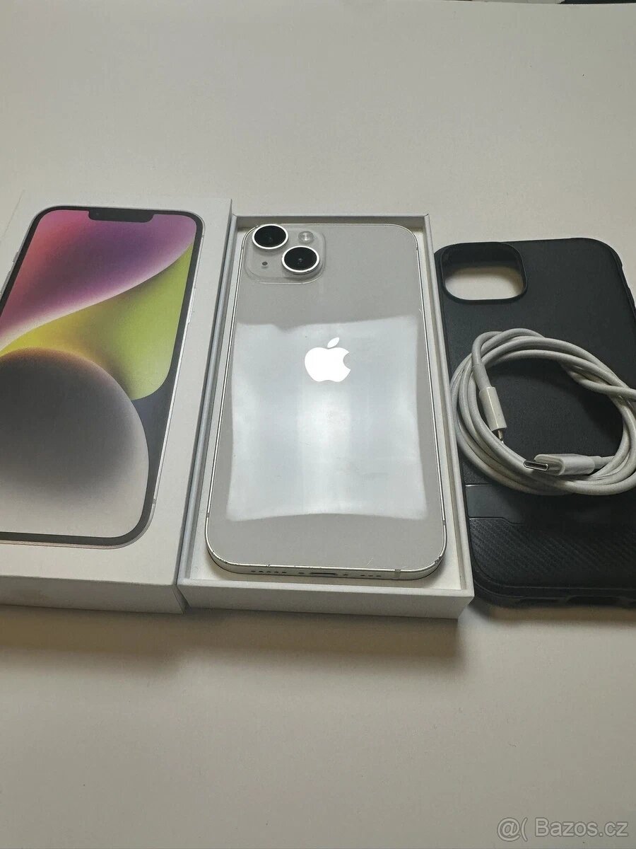 Prodám Apple iPhone 14 128GB bílá - 2