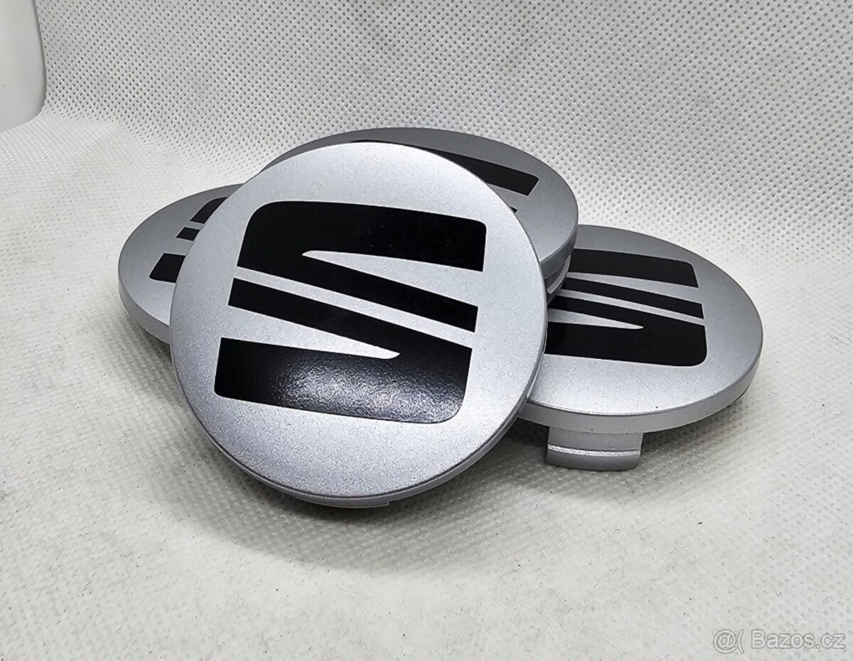 Originál středové krytky kol Seat 60 mm - 2