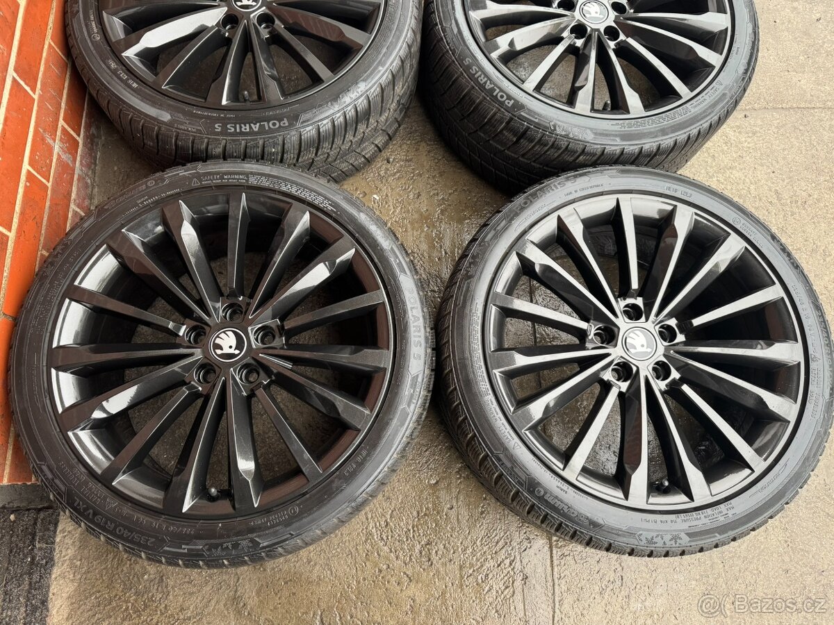 Alu 19" 5x112, Phoenix BLACK zimní 85% SUP3 TOP - 2