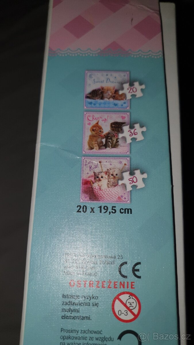 Dětské puzzle kočičky - 2