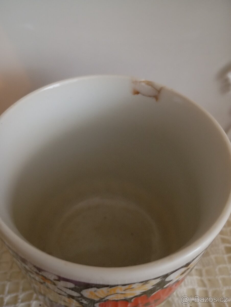 Retro hrnek Czechoslovakia otuk - 2