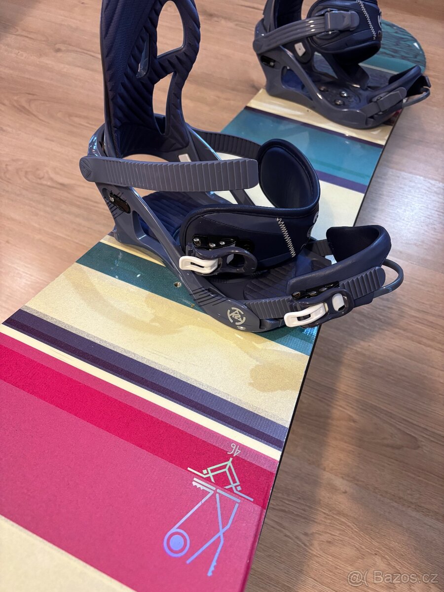 Snowboard K2 + vázání K2 Charm (Komplet) - 2