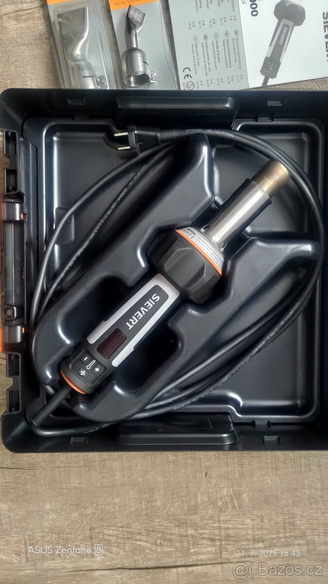 Horkovzdušná pistole Sievert DW3000 nová - 2