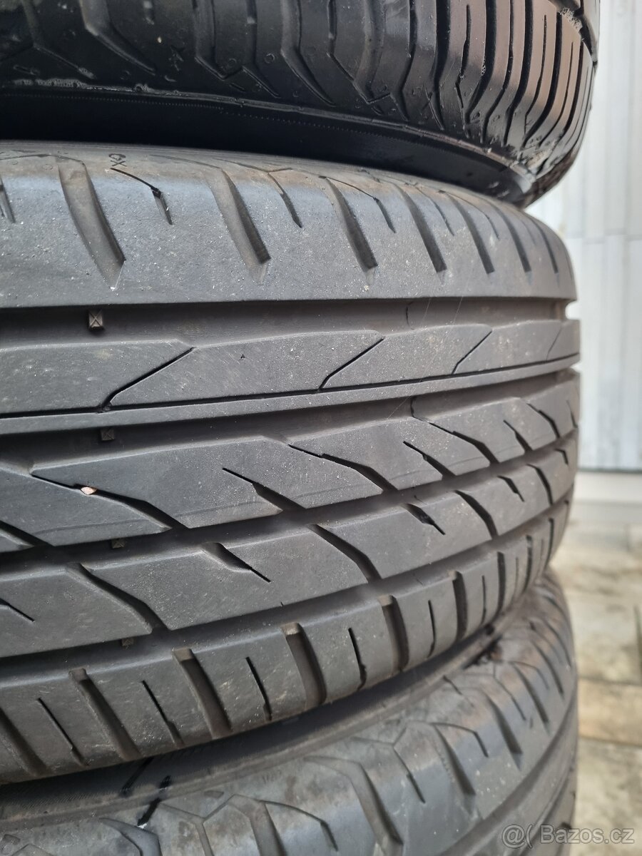 Plechová kola s pneu 195/55 R15 - 2