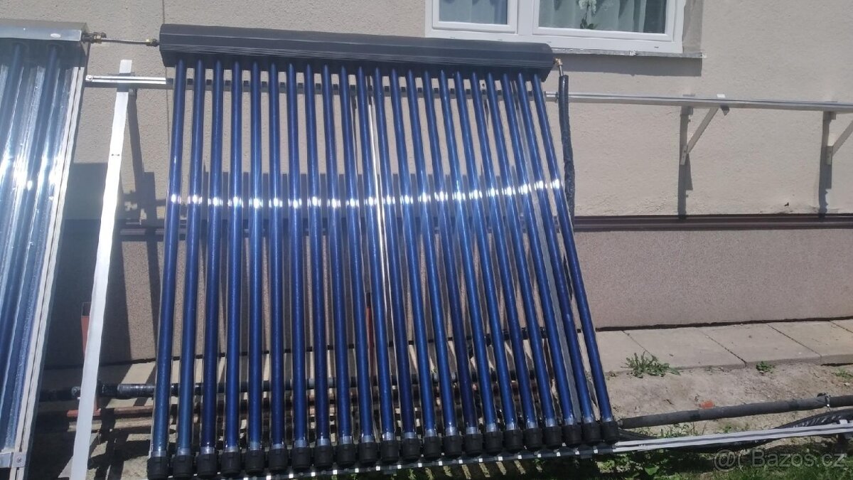 Vakuový trubicový kolektor. - 2