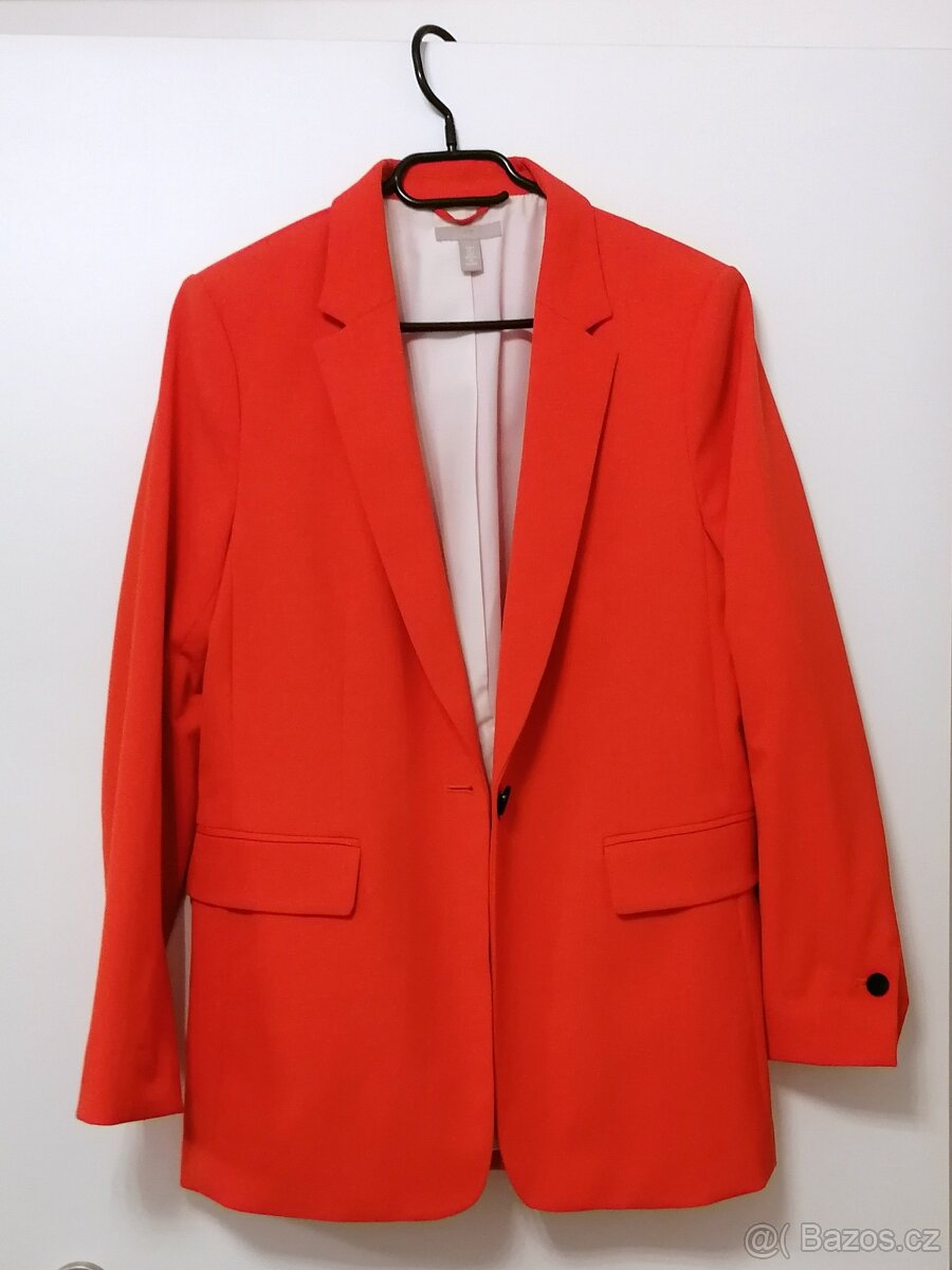 nové sako, H&M, vel. S-M - 2