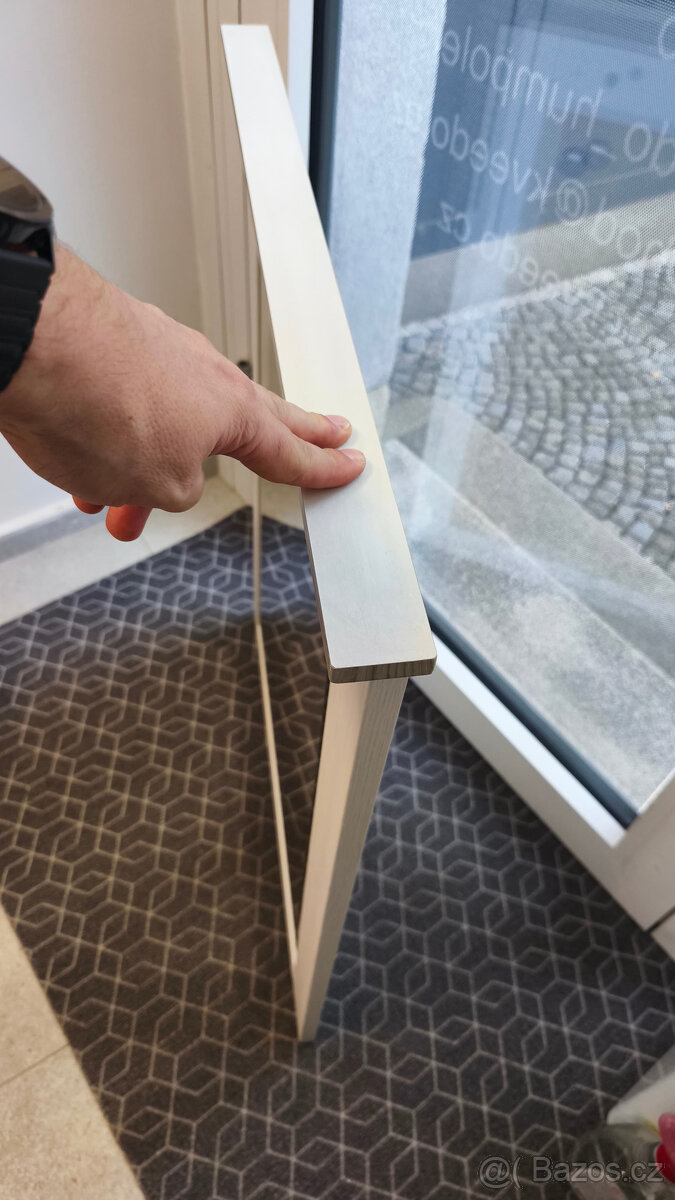 Zrcadlo na bílém rámu "provence" - 2