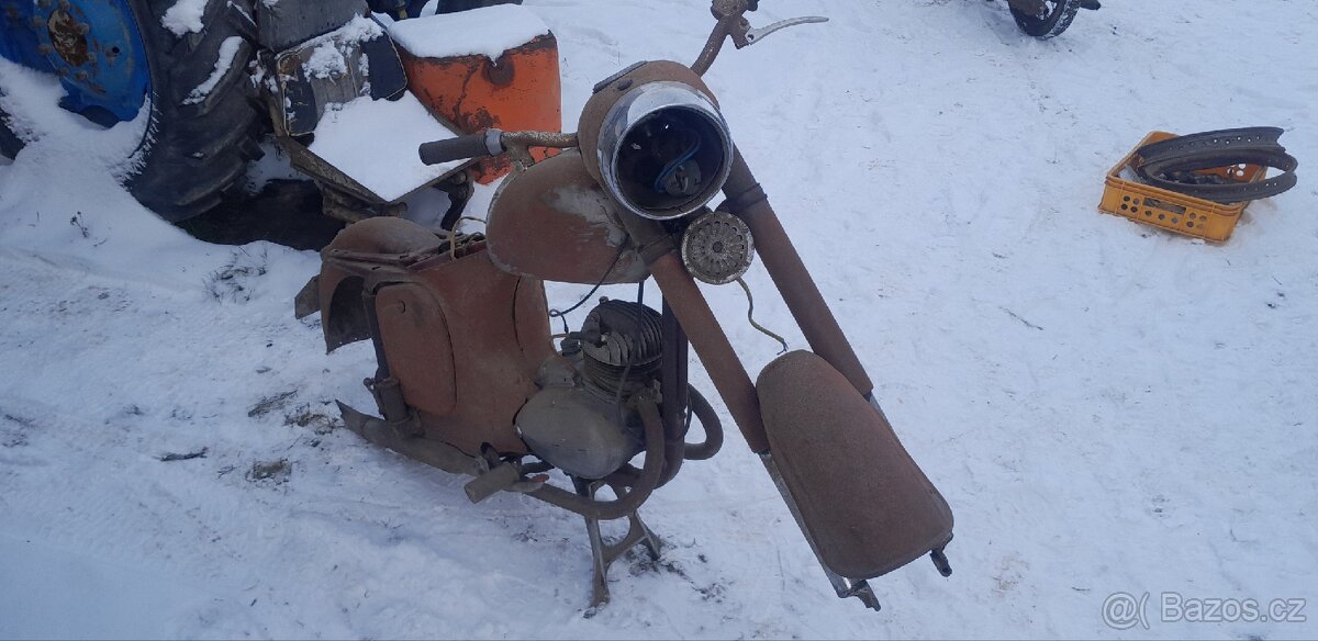 Prodám jawa 150/352, rok 1955 s TP - 2