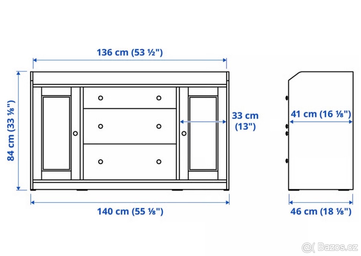 Příborník - komoda Ikea - 2