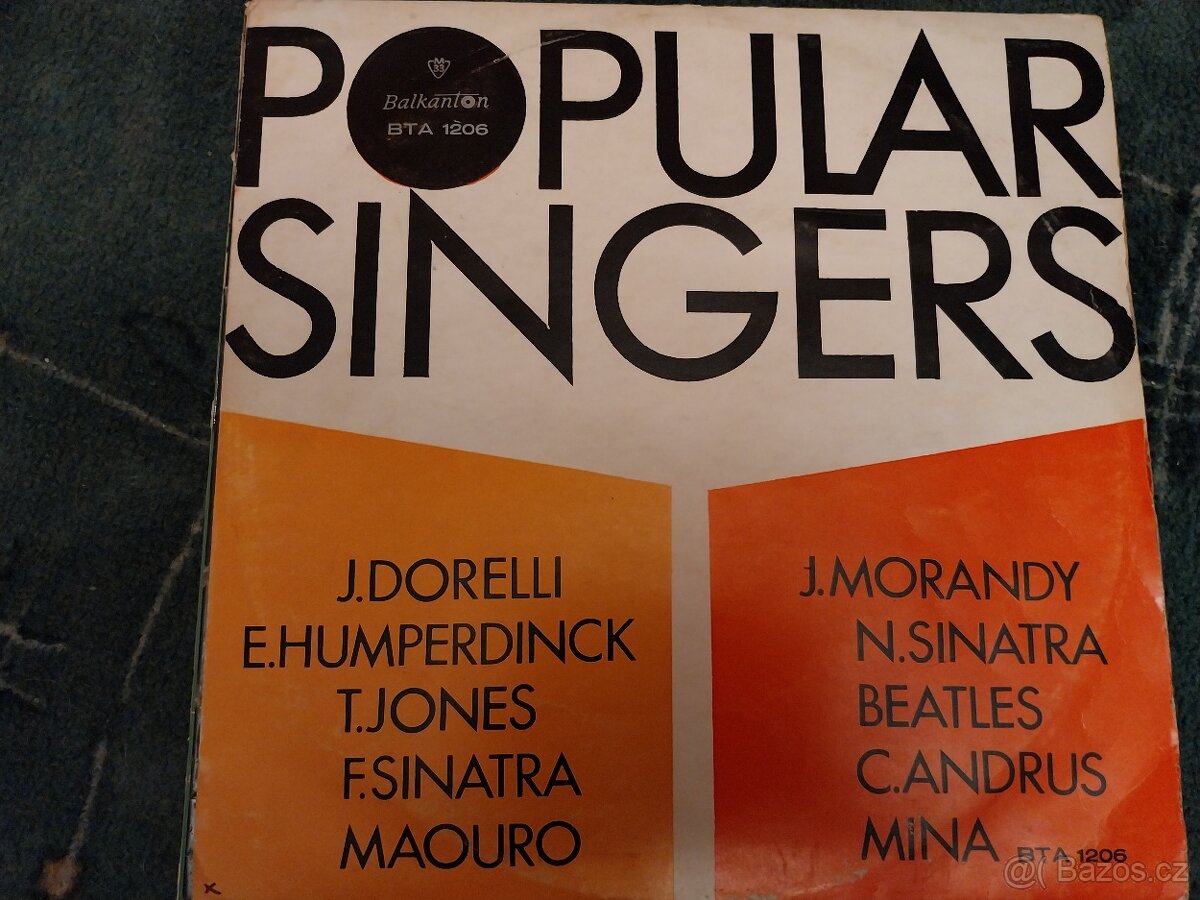 LP desky 12 ks dohodou viz.fotografie - 2