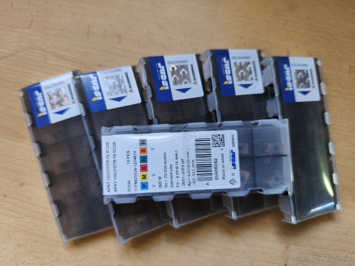 kovoobráběcí plátky,frézy - 2