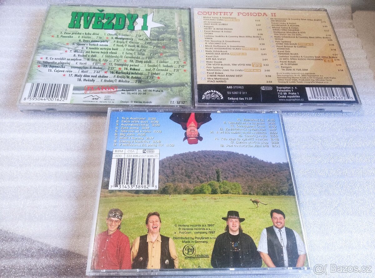 Cd - České country 1 - 2