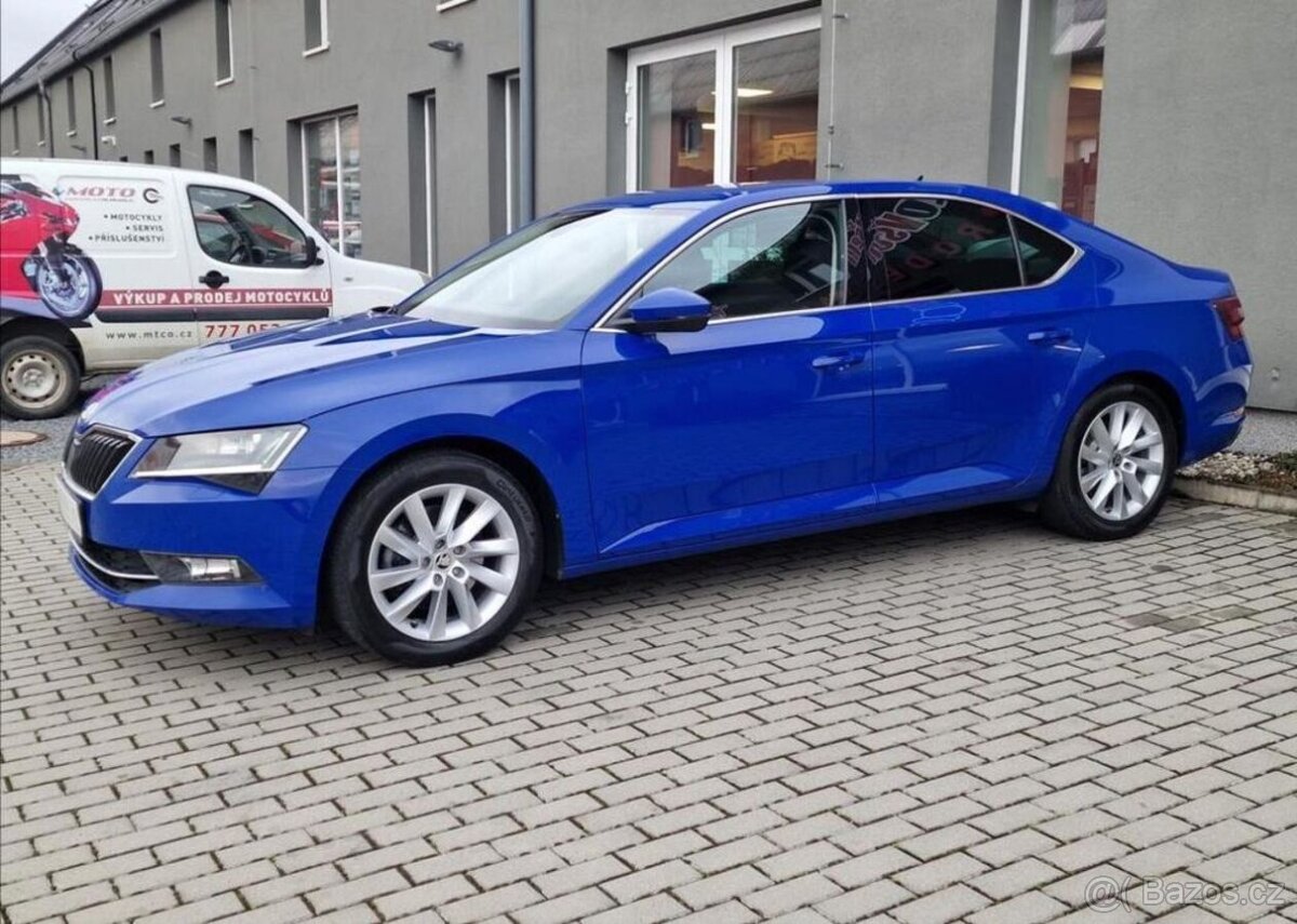 Škoda Superb, 2.0 TDI 110kW,původ ČR,1.Maj. - 2