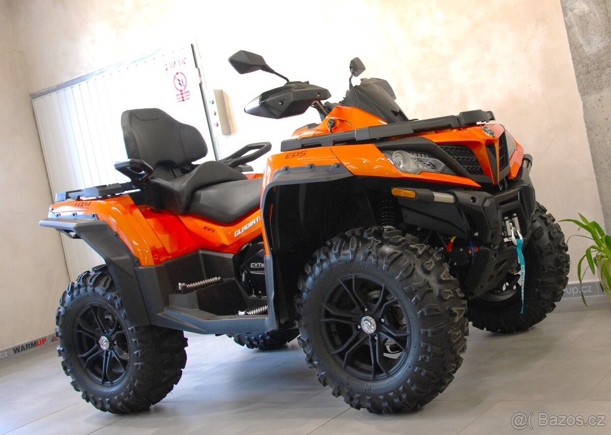 CFMOTO GladiatorX850 - 330km, ZADNÍ BOX V CENĚ