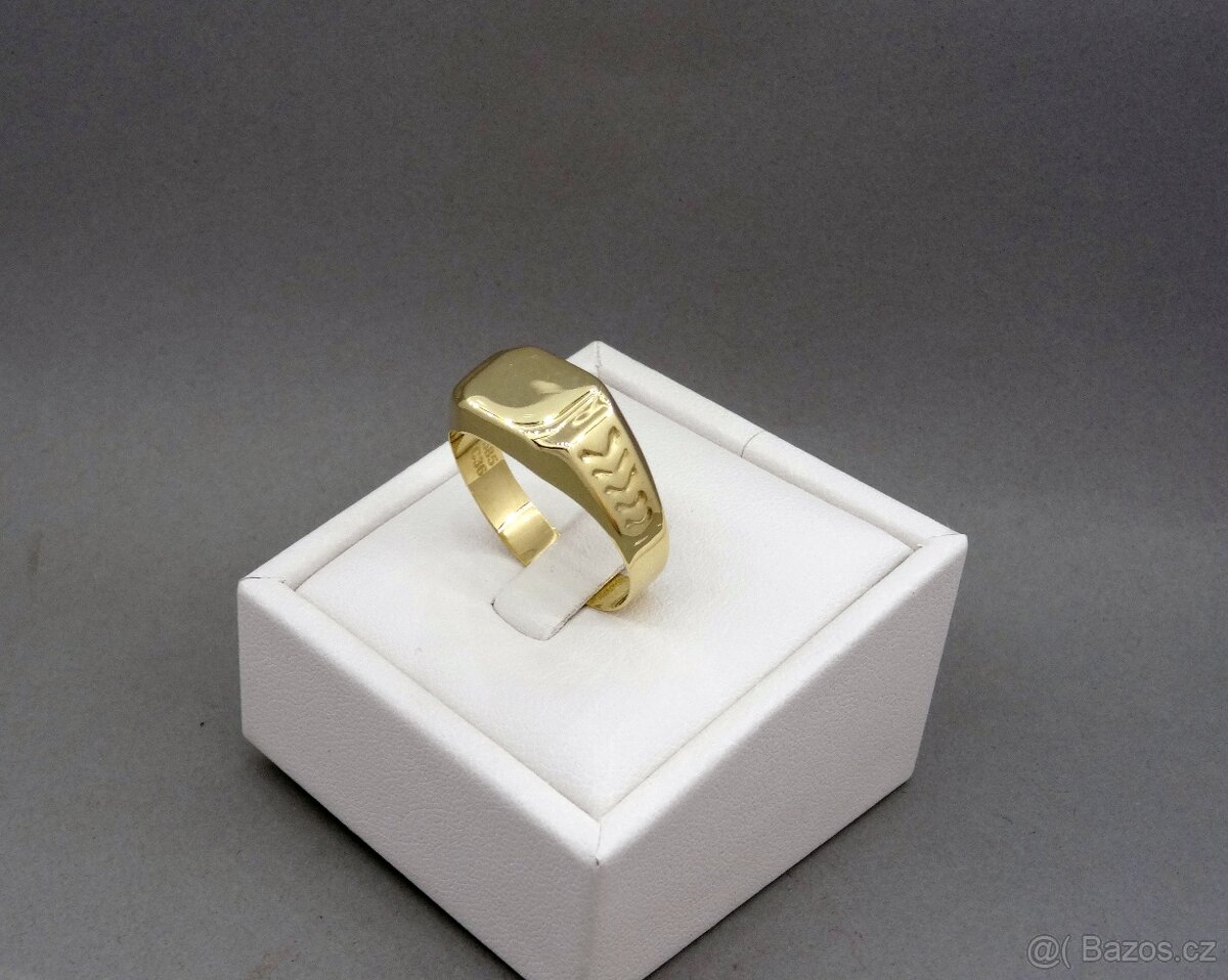 Nádherný zánovní pánský prsten - 2