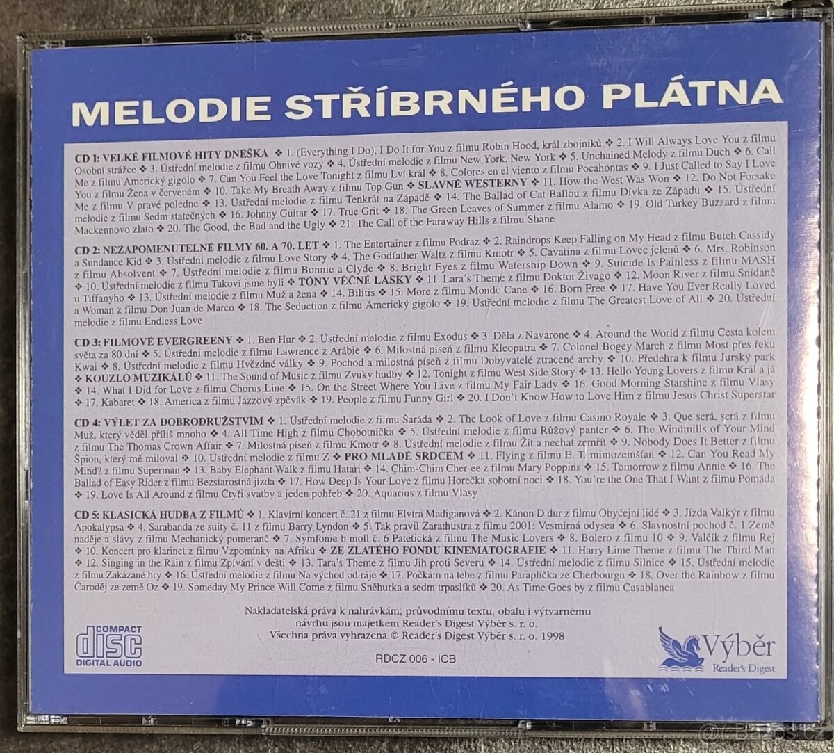 CD MELODIE STŘÍBRNÉHO PLÁTNA - 2
