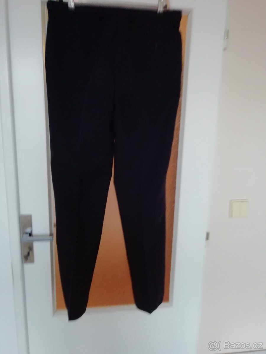 Pánské kalhoty společenské modré (firma Dafne) - 2