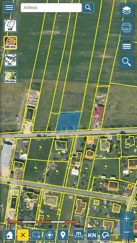 Prodej stavebního pozemku 800 m² Radimovice u Želče - 2