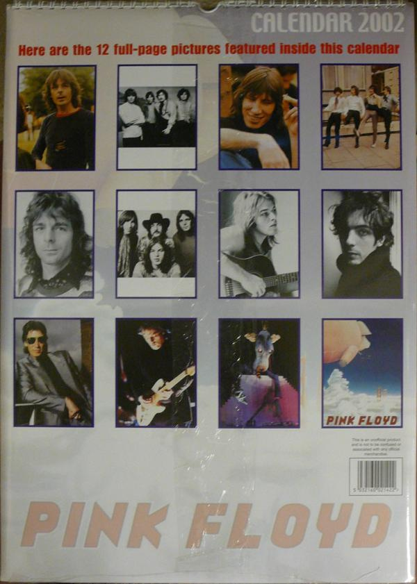 Kalendář Pink Floyd - 2