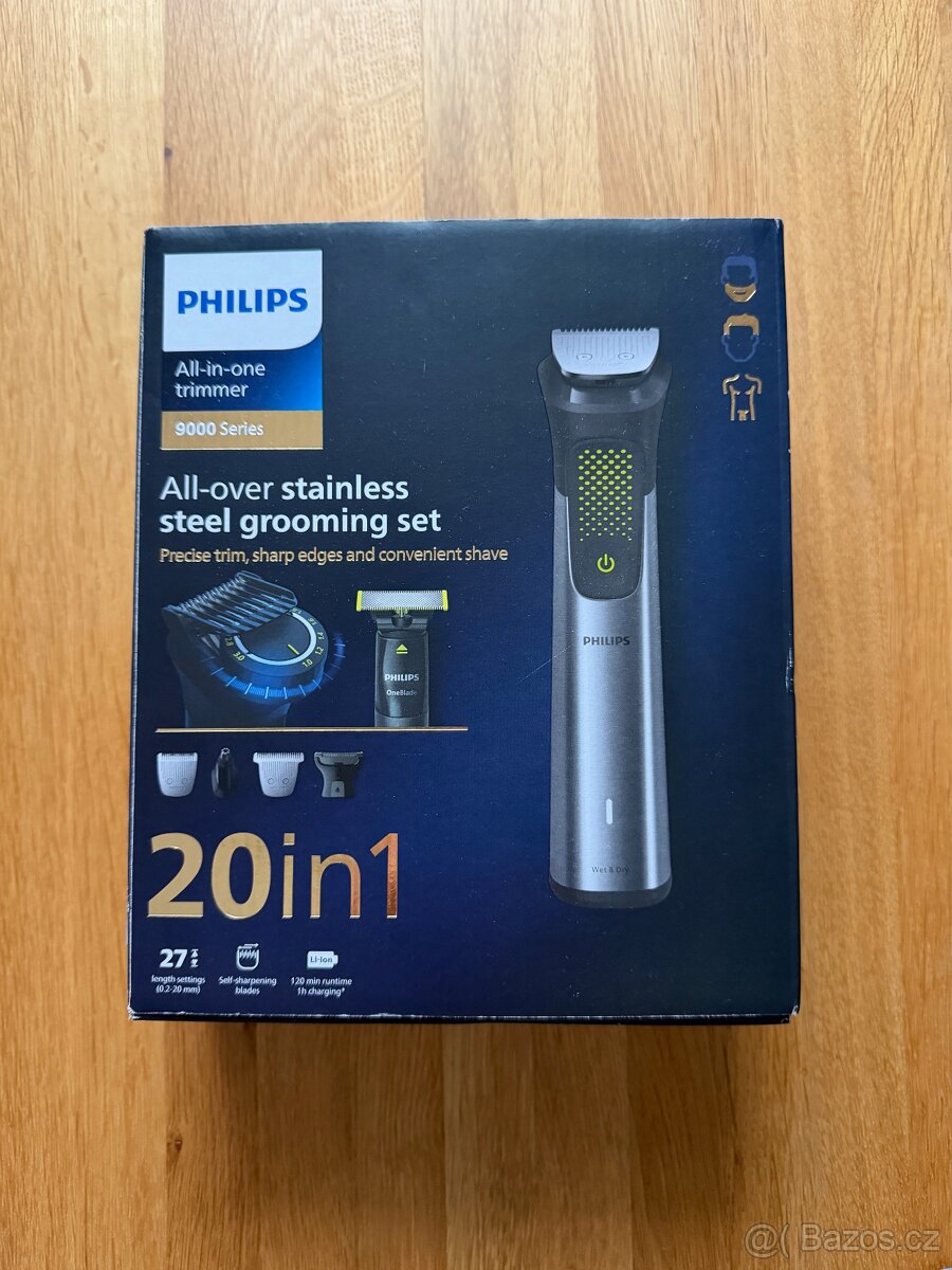 Zánovní multifunkční zastřihovač Philips MG9555/15 | ZÁRUKA - 2