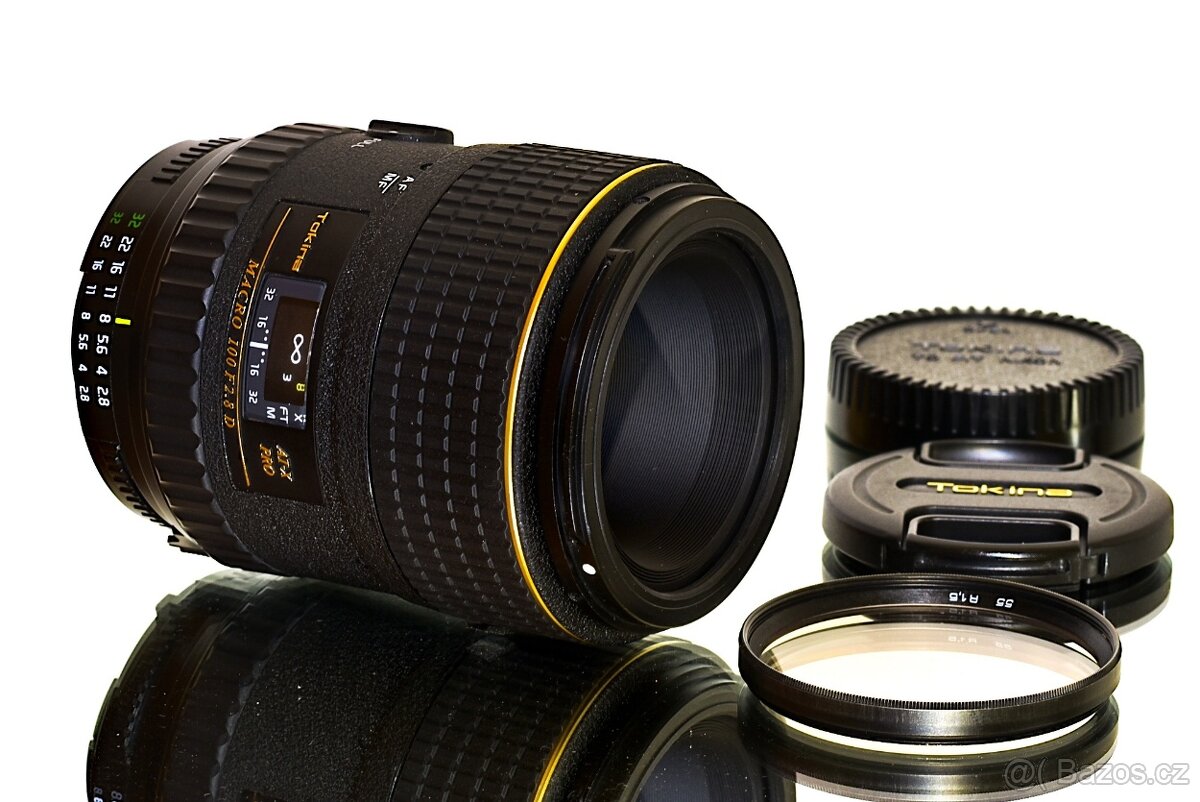 Tokina AT-X 100 F2,8 Macro Nikon NEPOUŽÍVANÝ - 2