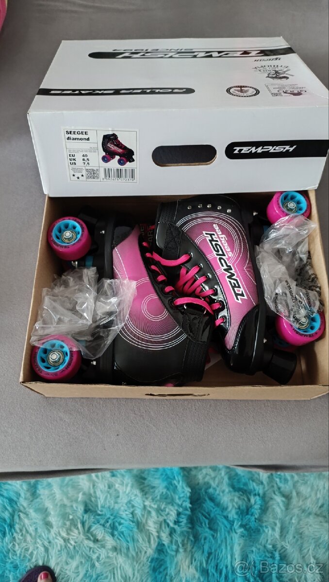 Tempish trekové kolečkové brusle Seeger, vel. 40 - 2